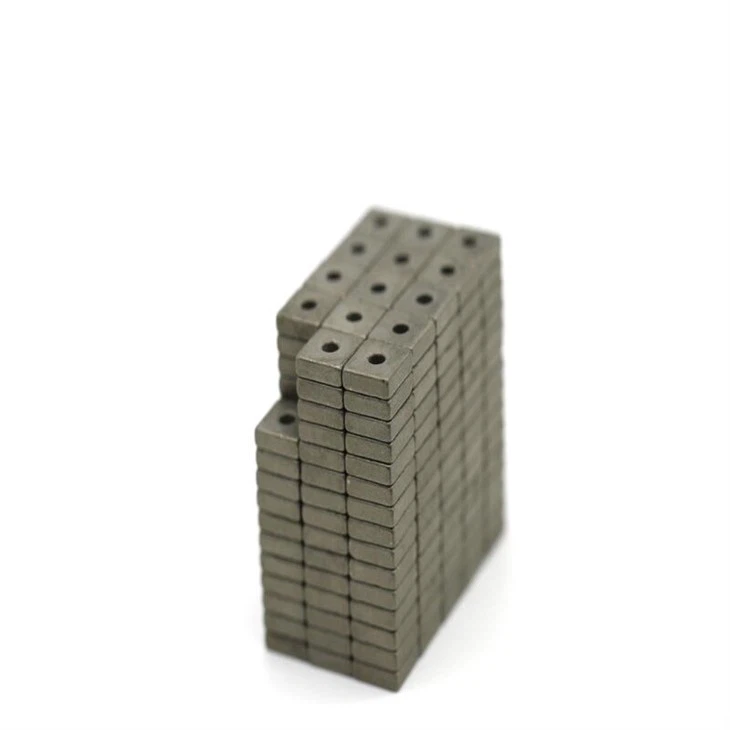 Samarium Cobalt magnetic block with hole